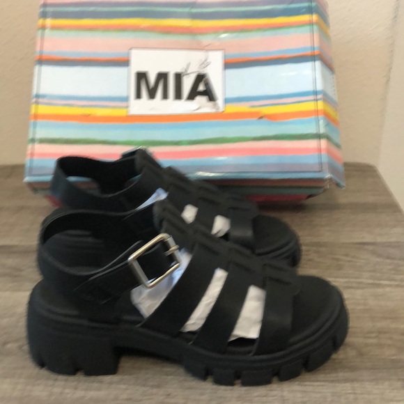 MIA kids Girl’s Havien sandals size 1 - Picture 1 of 8